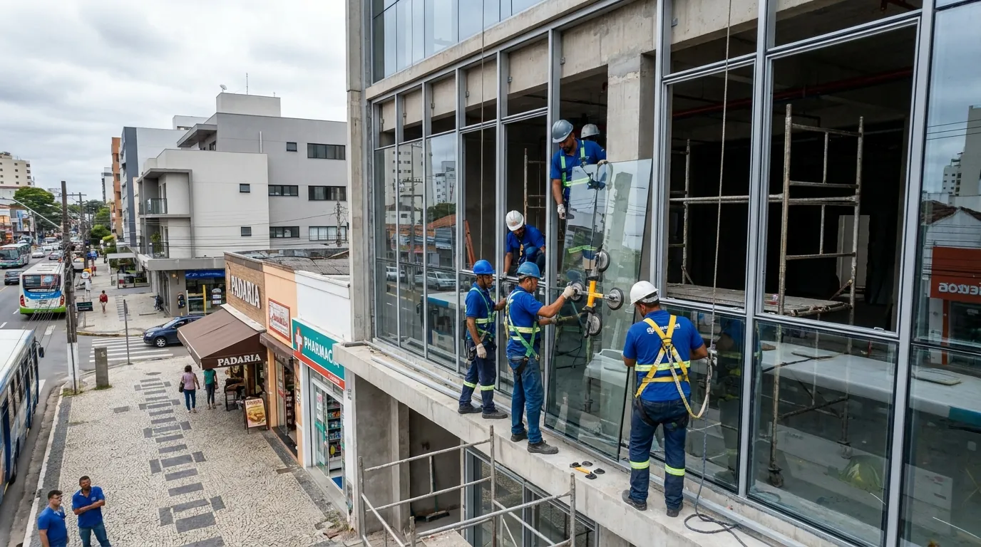 Troca Técnica de Vidros em Uberlândia‑MG